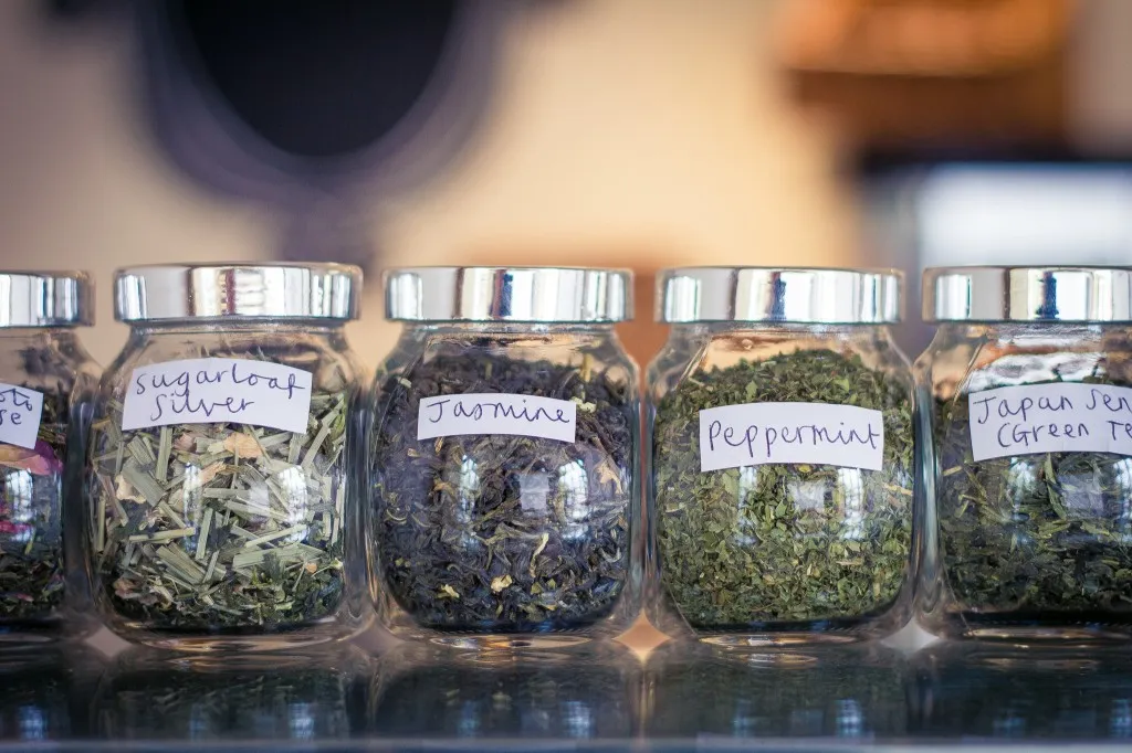 Selection of teas
